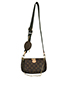 Multi Pochette Accessoires, £1,850, Handbags, Brown/Green, Coated Canvas, Front view